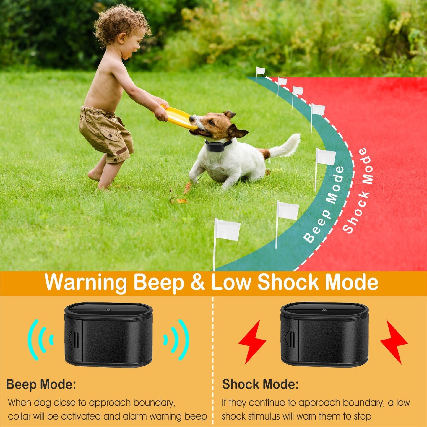Electric Dog Fence System Pet Tone