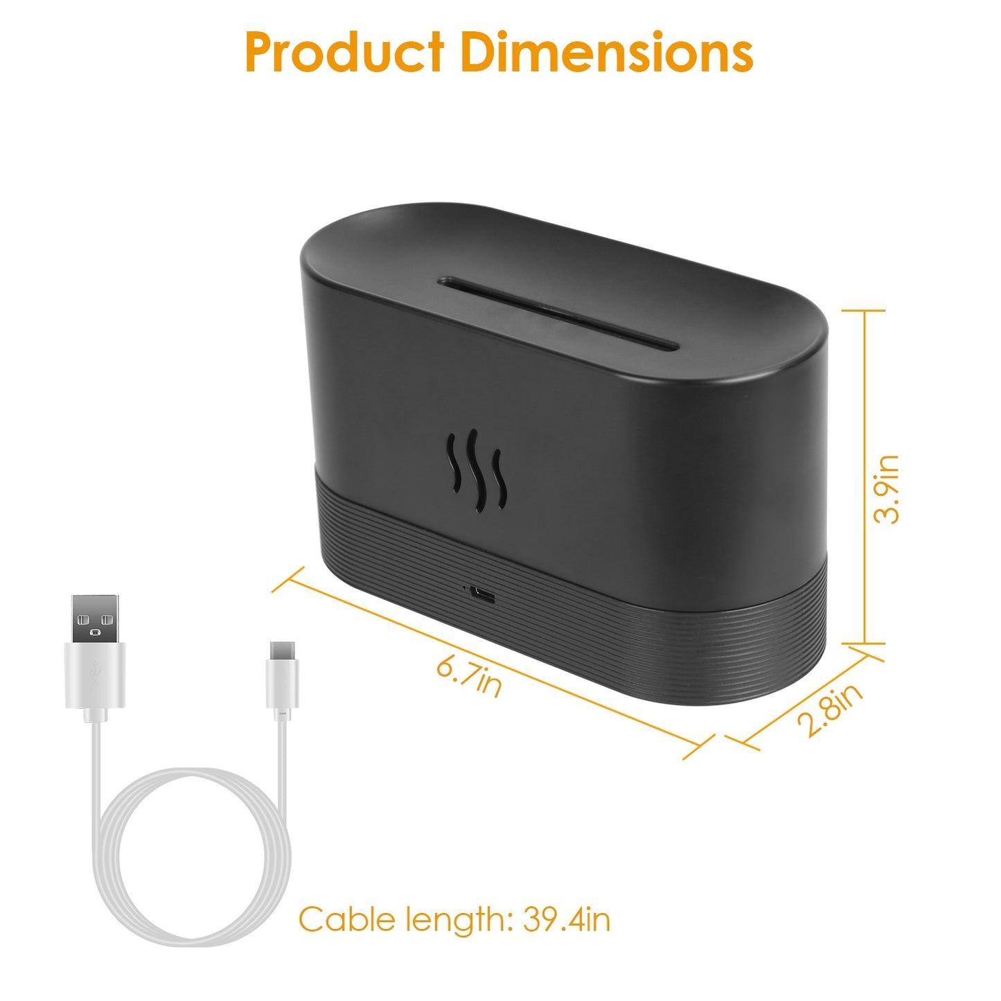 Humidifier Ultrasonic Aroma Essential Oil Diffuser