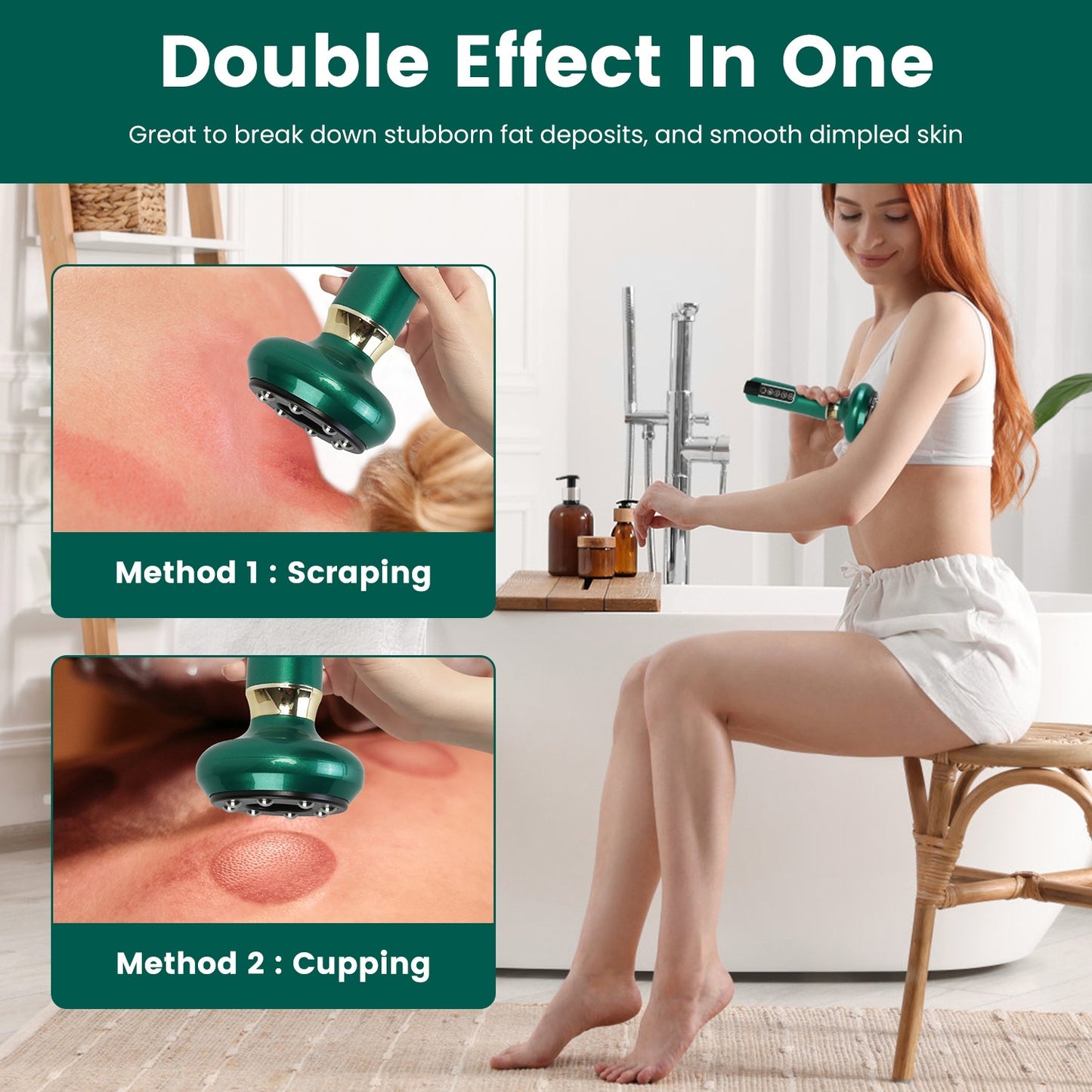 Massager Handheld Vacuum Suction Cupping