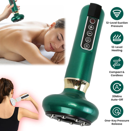Massager Handheld Vacuum Suction Cupping